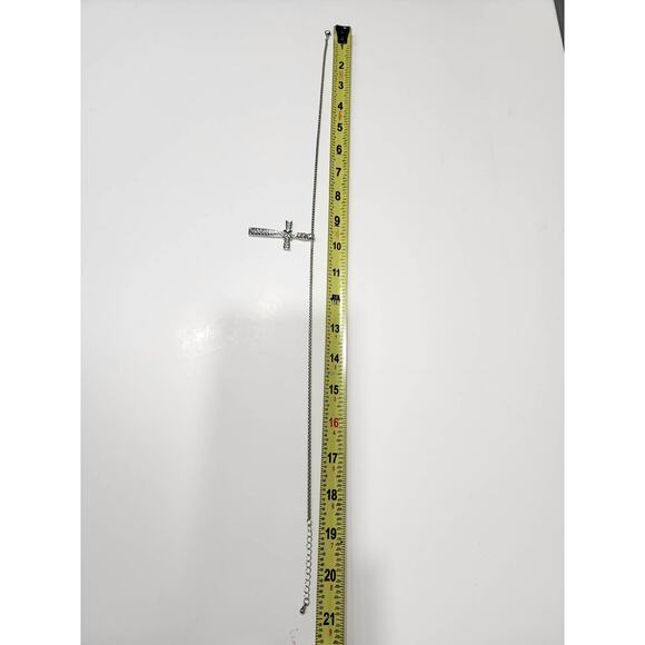 Brilliant Beautiful Austrian Crystal Cross Necklace - Picture 10 of 12